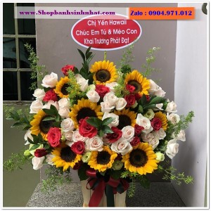 Hoa Tươi Tặng Khai Trương - OK22